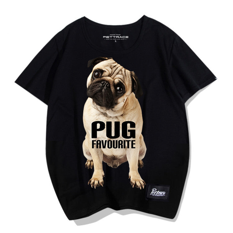 Pug short sleeve T-shirt