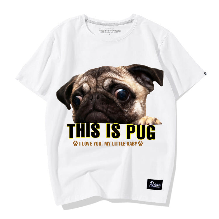Pug short sleeve T-shirt