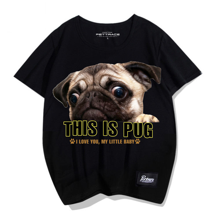 Pug short sleeve T-shirt