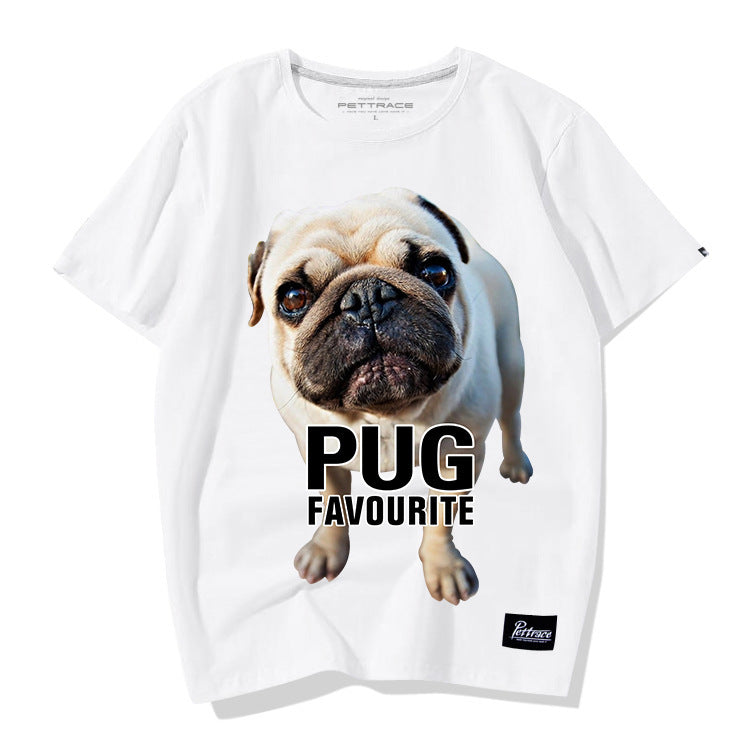 Pug short sleeve T-shirt