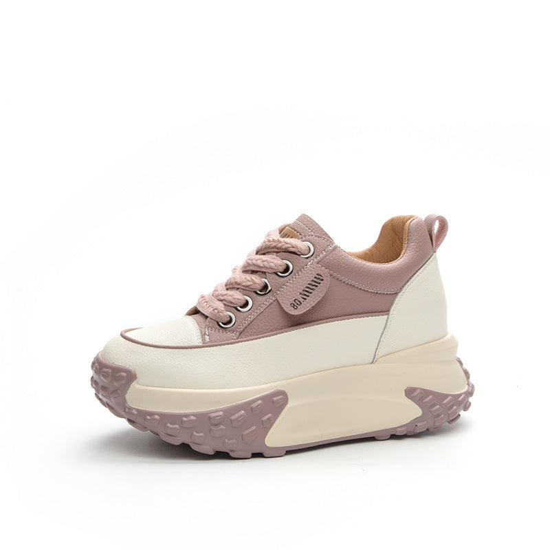 Women's Retro Fashion And Personalized Platform Shoes