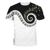 Guitar Short Sleeve Crew Neck T-shirt