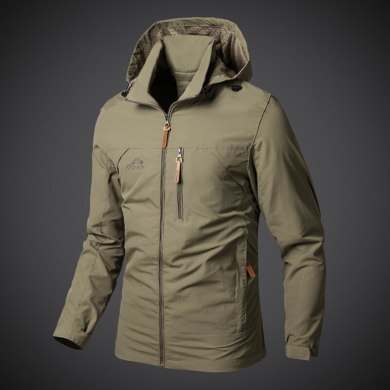Casual All-matching Loose Hooded Jacket Coat