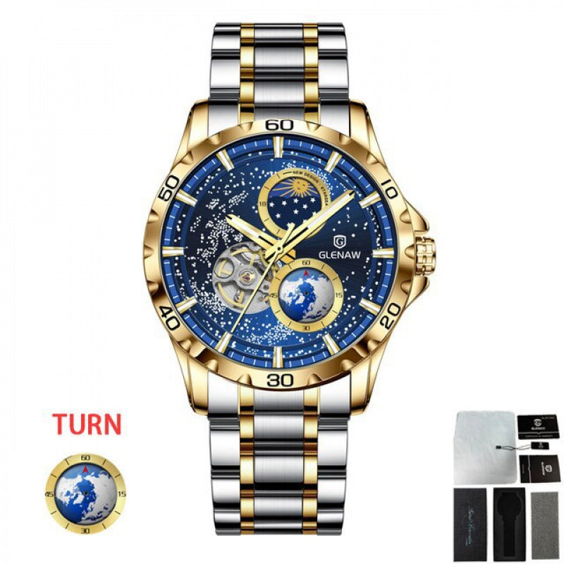 Men's Simple Stainless Steel Quartz Watch iTouch Exclusive Boutique