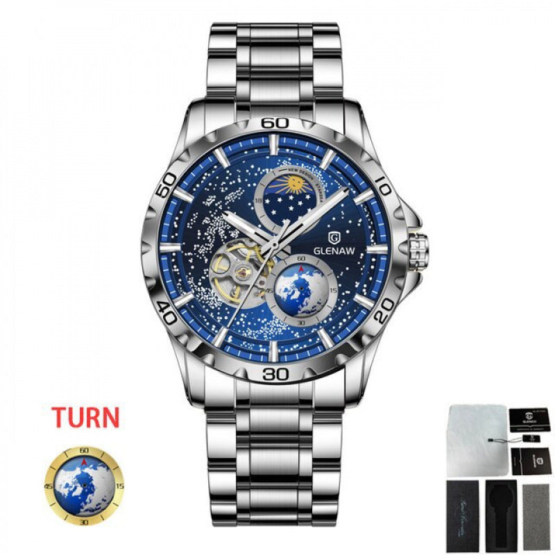 Men's Simple Stainless Steel Quartz Watch iTouch Exclusive Boutique