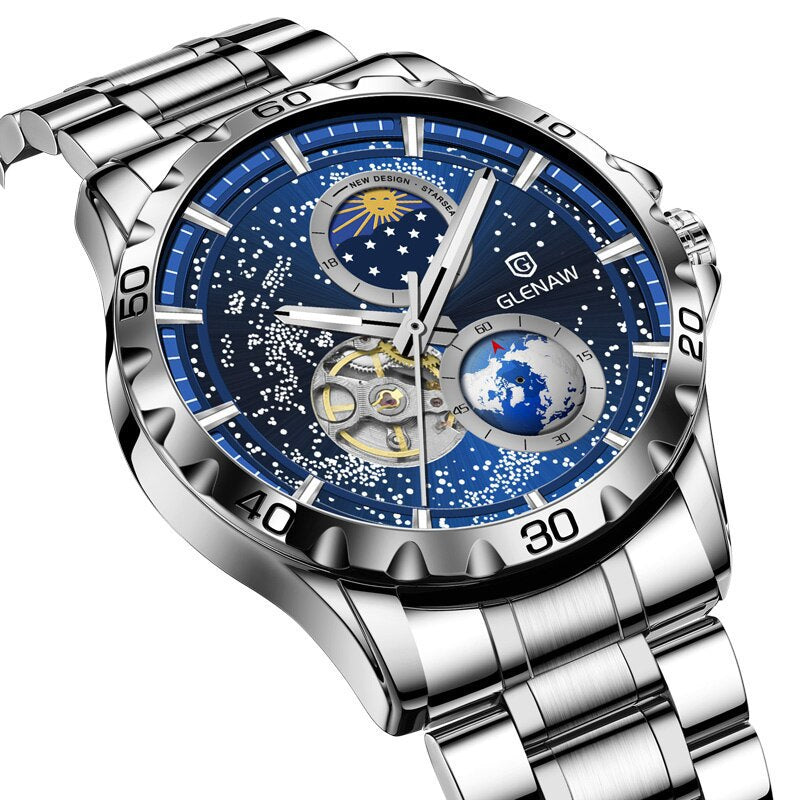 Men's Simple Stainless Steel Quartz Watch iTouch Exclusive Boutique