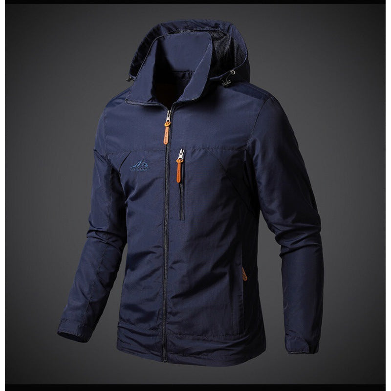 Casual All-matching Loose Hooded Jacket Coat