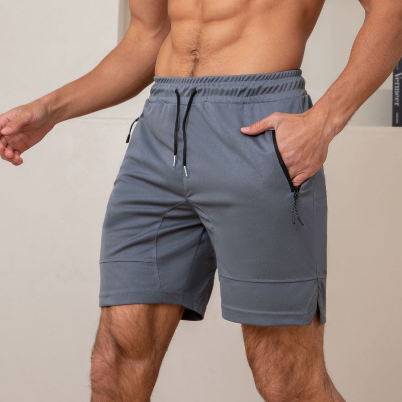 Men's Breathable Quick-drying Outdoor Workout Running Leisure Middle Pants