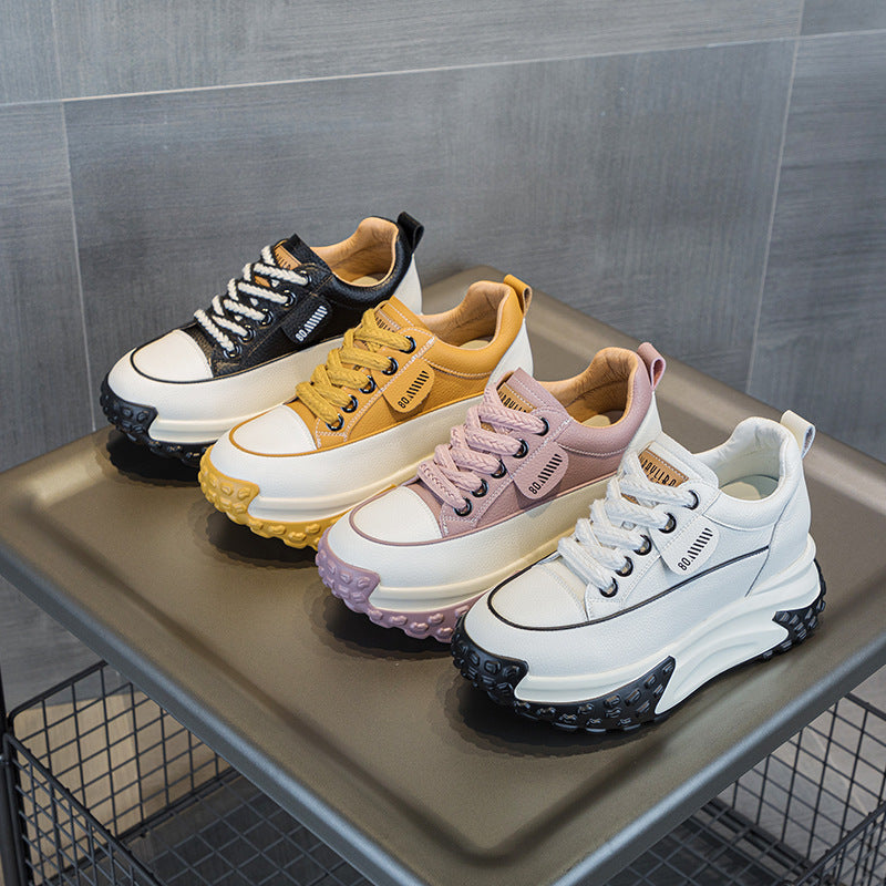 Women's Retro Fashion And Personalized Platform Shoes