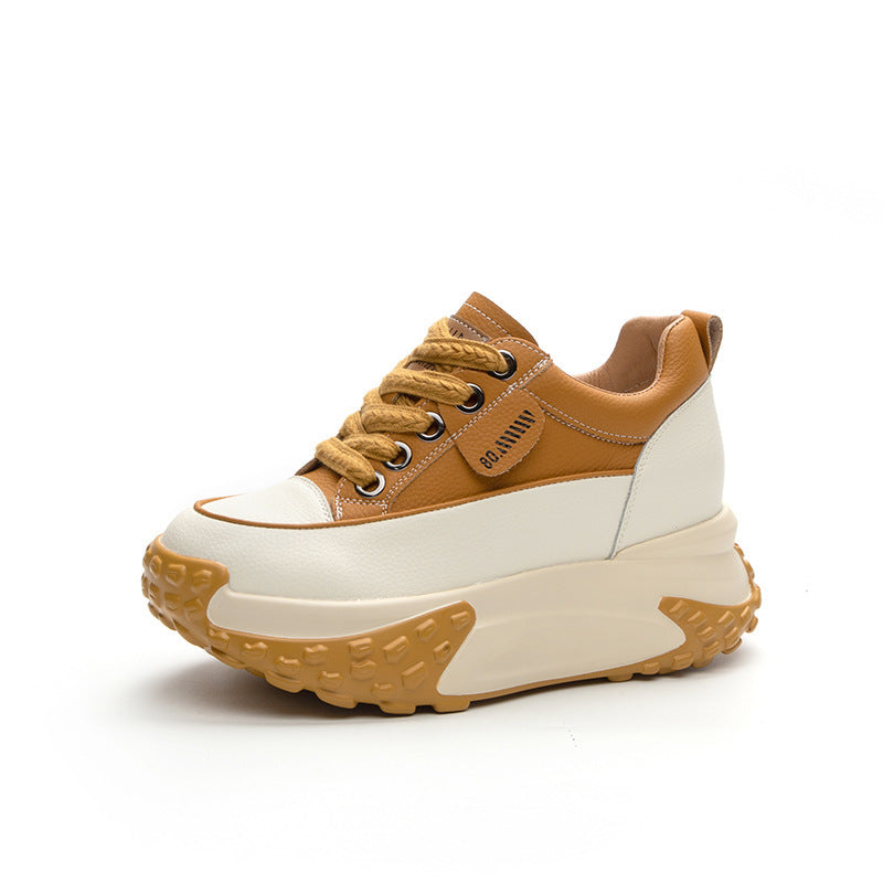 Women's Retro Fashion And Personalized Platform Shoes