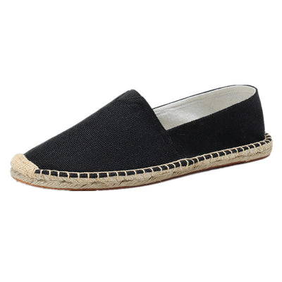 Summer Slip-on Fisherman Shoes Lazy Canvas Hemp Men iTouch Exclusive Boutique