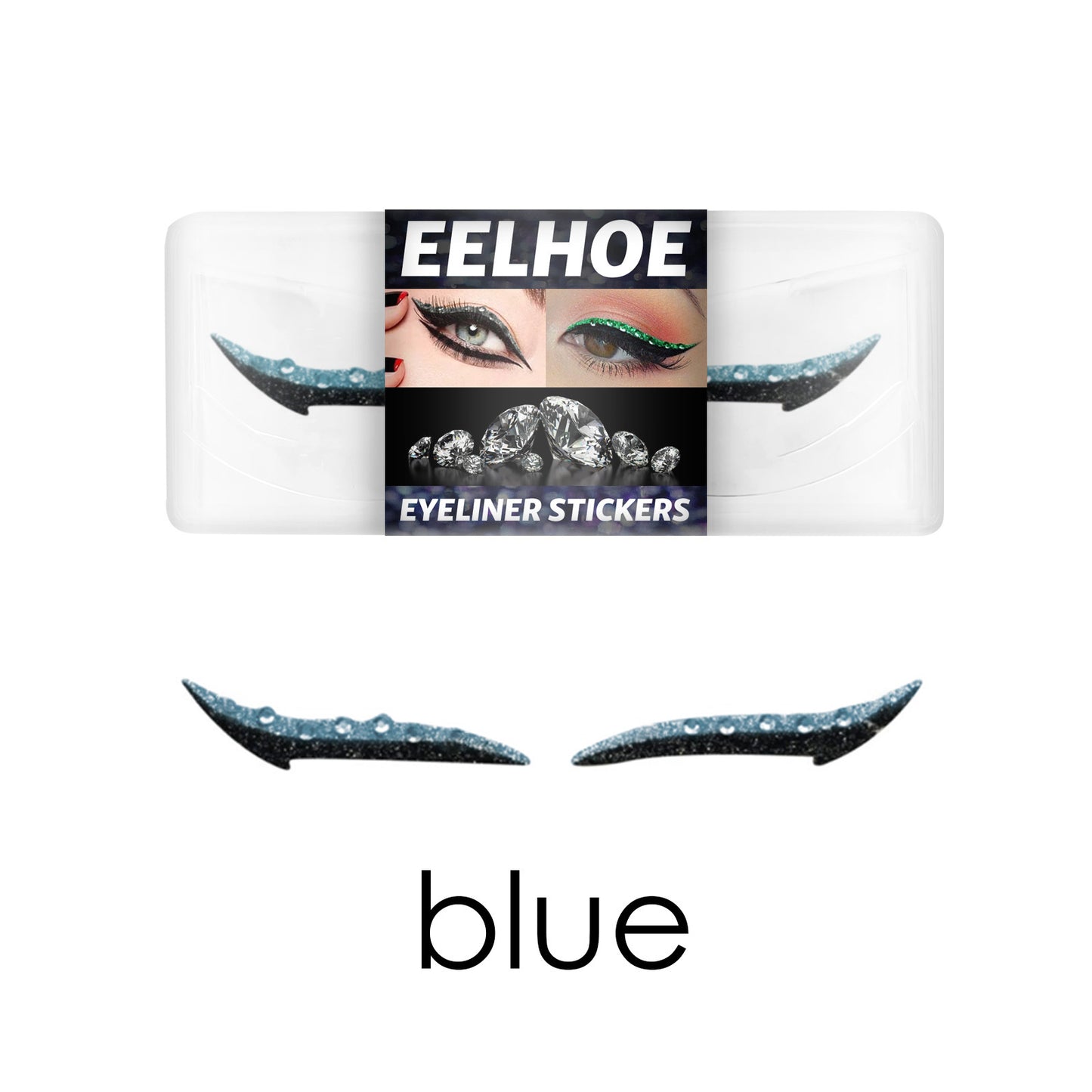 Diamond Eyeliner Sticker Waterproof Eyeliner Super Stage Party Nightclub