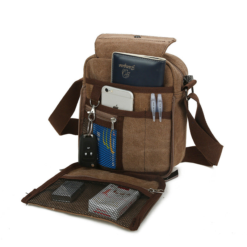 Casual Small Crossbody Korean Style Canvas Bag Shoulder Bag
