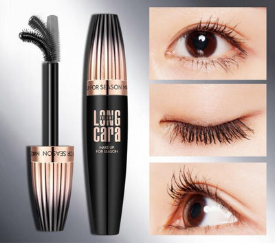 Makeup Eyelash Mascara Eye Lashes Makeup 4D Silk Fiber Lash Mascara New Long Curling Black Waterproof Fiber Mascara itouch exclusive botique
