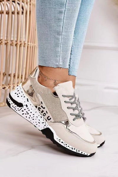Women Sneakers Lace-Up Platform Sports Shoes itouch exclusive botique