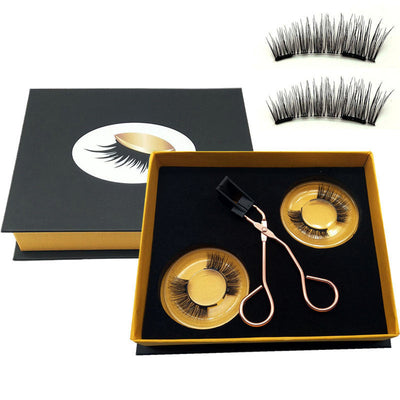 Magnetic Magnet False Eyelashes Set Box Tweezers itouch exclusive botique