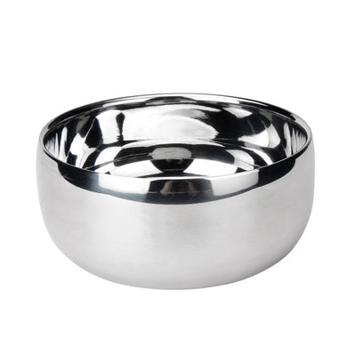 Men'S Silver Shaving Soap Bowl Stainless Steel Shaving Soap Bowl Shaving Brush Holder iTouch Exclusive Boutique