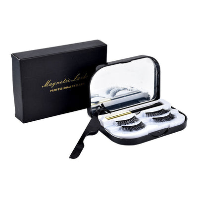 Two Pairs Of Magnetic Eyeliner And Eyelashes Gift Set itouch exclusive botique