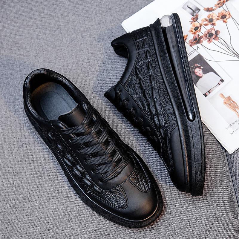 Trendy Leather Men's Shoes Fashion Casual Sneakers iTouch Exclusive Boutique