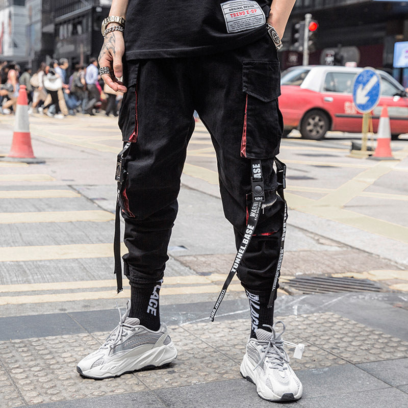 Autumn Hip-hop Thin Men's Trendy Overalls