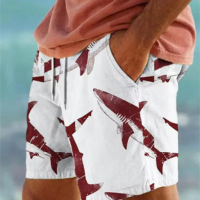 Fashion Personality 3D Shark Printed Beach Shorts Men iTouch Exclusive Boutique