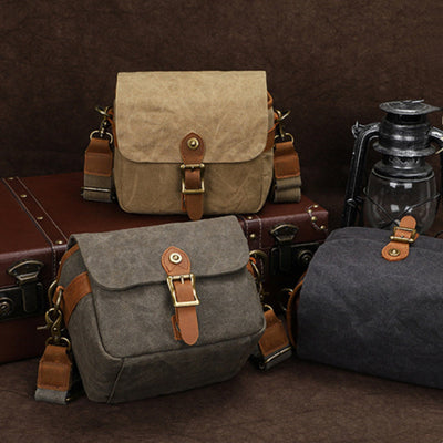 S C Cotton Canvas SLR Camera Bag Waterproof Liner Bag itouch exclusive botique