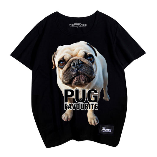 Pug short sleeve T-shirt