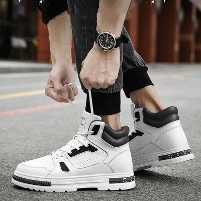 Martin Boots Men's Casual Sneakers Elevator Winter Shoes Sneaker Height Increasing Insole itouch exclusive botique