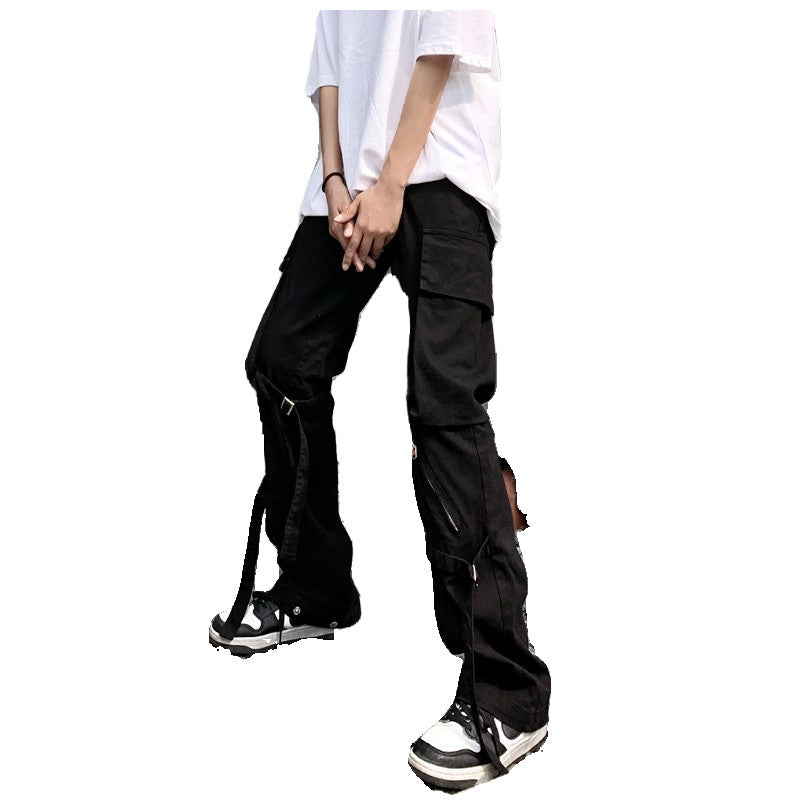 Europe And America High Street Hiphop Trousers
