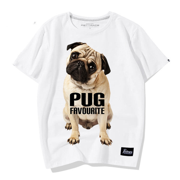 Pug short sleeve T-shirt