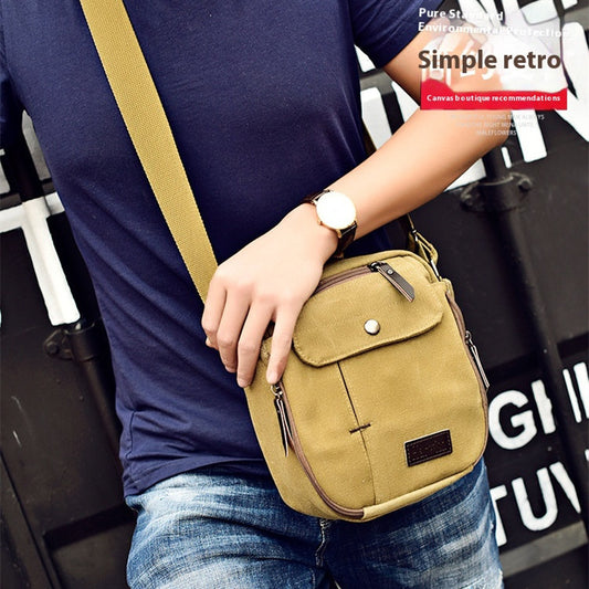 Casual Small Crossbody Korean Style Canvas Bag Shoulder Bag
