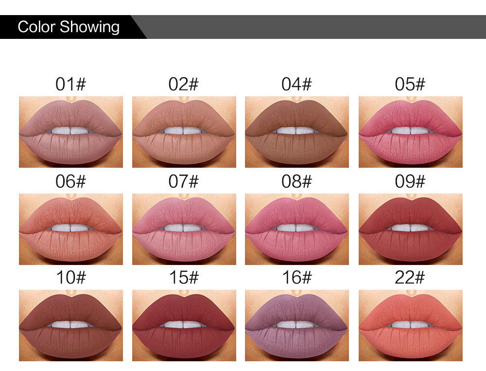 12-Color lip gloss set iTouch Exclusive Boutique