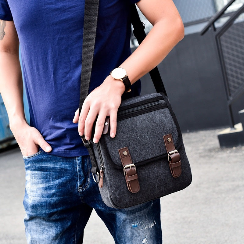 Female Leisure Casual Fashion Canvas Shoulder Bag