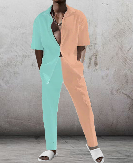 3D Printed Shirt And Trousers Suit