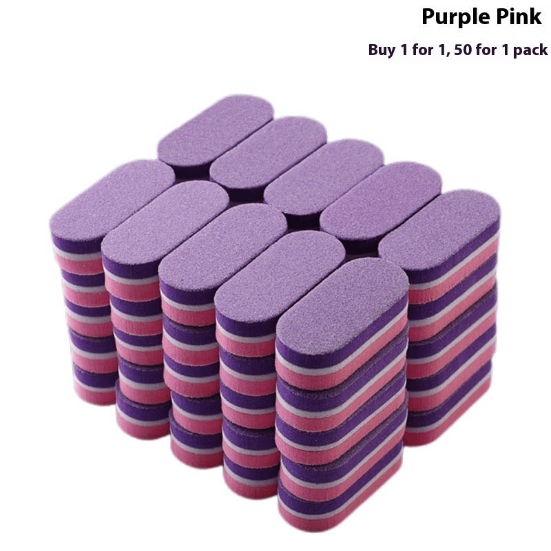 Sponge Tofu Block For Nail Beauty Nail File