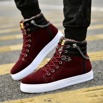 Casual Fashion Sneakers Men's Fleece-lined Sneakers itouch exclusive botique