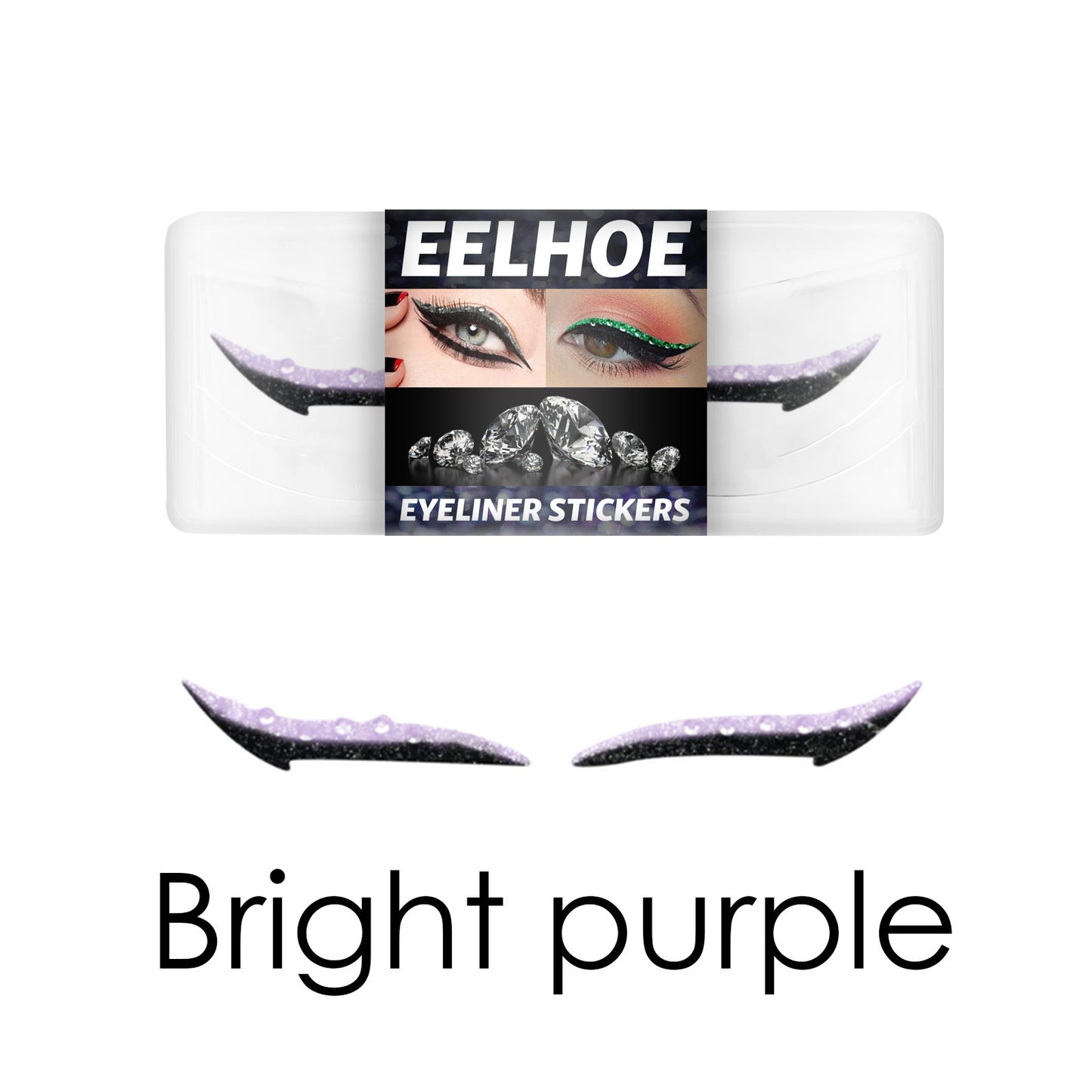 Diamond Eyeliner Sticker Waterproof Eyeliner Super Stage Party Nightclub