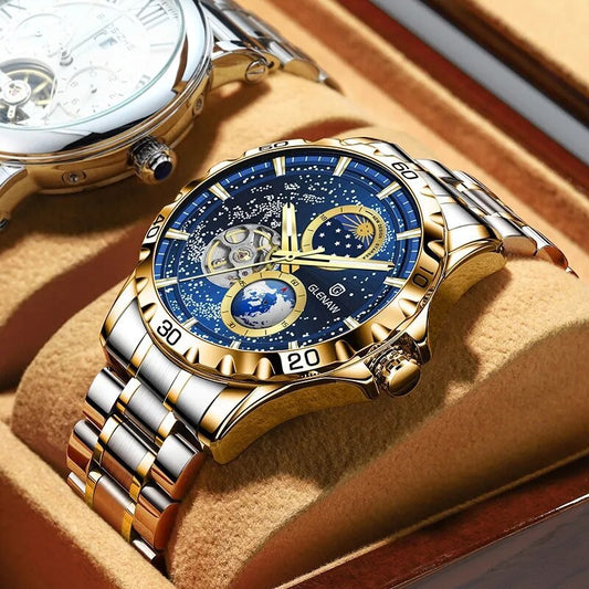 Men's Simple Stainless Steel Quartz Watch iTouch Exclusive Boutique