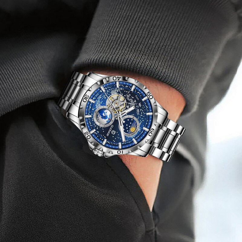 Men's Simple Stainless Steel Quartz Watch iTouch Exclusive Boutique