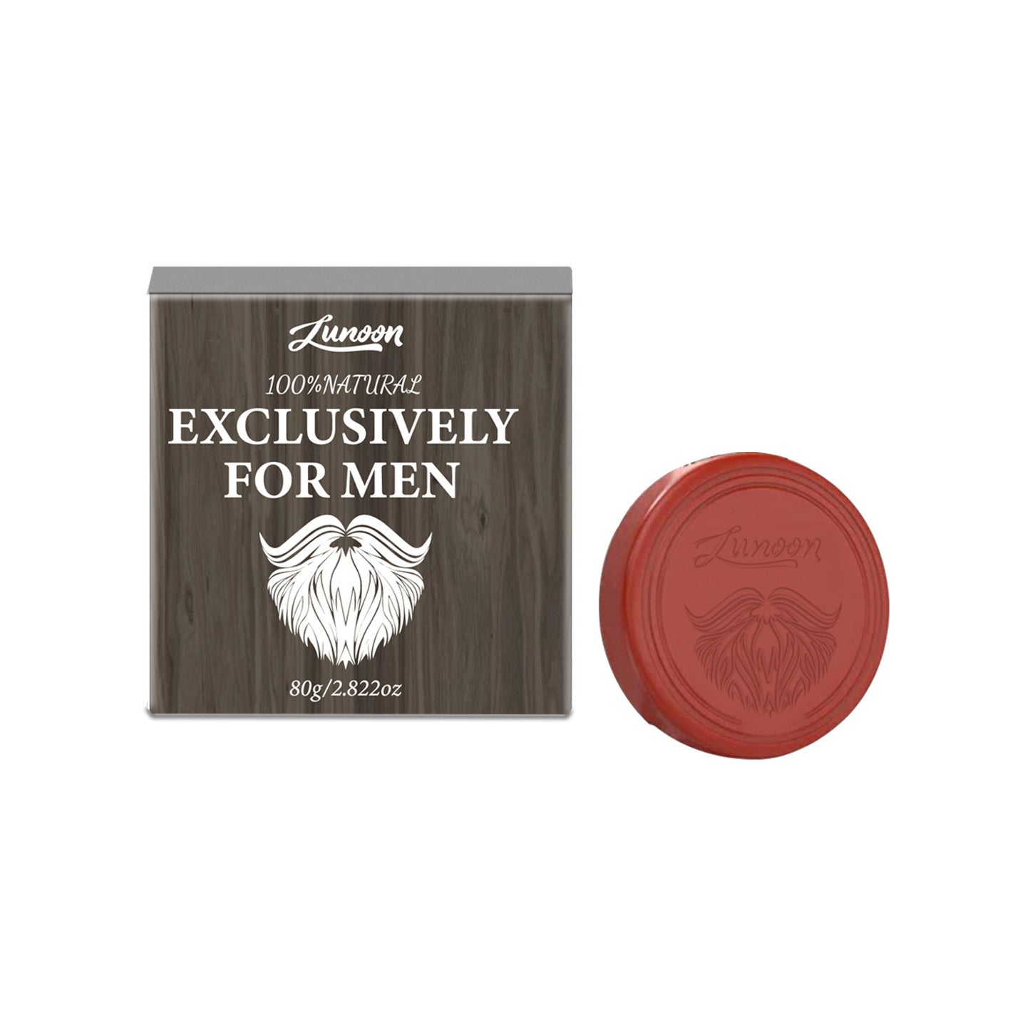 Foam Rich Shaving Skin Care Essential Oil Cedar Fragrance Shaving Soap 80g