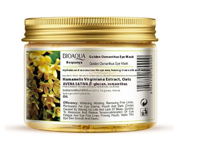 80 Pcs Bottle Gold Osmanthus Eye Mask Women Collagen Gel Whey Protein Face Care Sleep Patches Health Mascaras De Dormir itouch exclusive botique