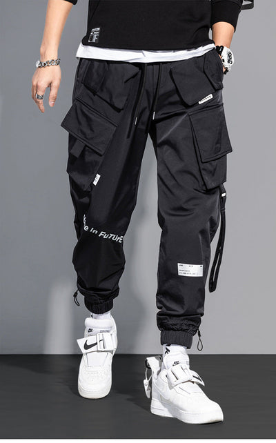 Men's Loose-thick And Padded Laser Overalls iTouch Exclusive Boutique