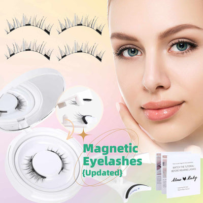 Natural Eyelashes Magnetic Suction False Eyelashes Daily One Pair Mink Hair Super Soft Natural Simulation Easy To Wear itouch exclusive botique