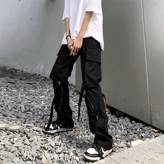 Europe And America High Street Hiphop Trousers
