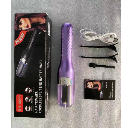Rechargeable 2 In 1 Trimmer Hair Curler