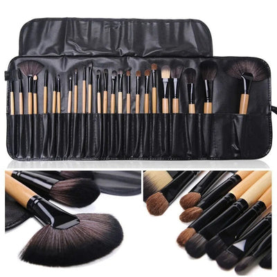 Gift Bag Of 24 Pcs Makeup Brush Sets Professional Cosmetics Brushes Eyebrow Powder Foundation Shadows Pinceaux Make Up Tools itouch exclusive botique