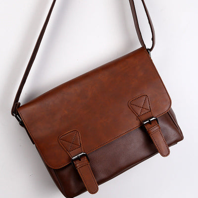 Men's Fashion Unique One-shoulder Vintage Satchel itouch exclusive botique
