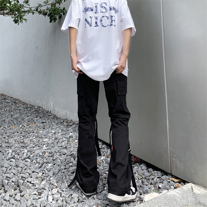Europe And America High Street Hiphop Trousers