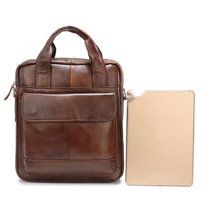 Vertical Briefcase Retro Men's Bag Handbag itouch exclusive botique
