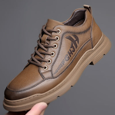 Mens Leather Shoes Leather Breathable Business Soft Sole itouch exclusive botique